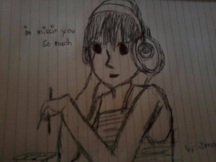 Jonalyn Saringan,mising,drawing,sad