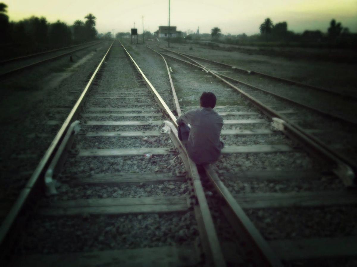 alone, sad