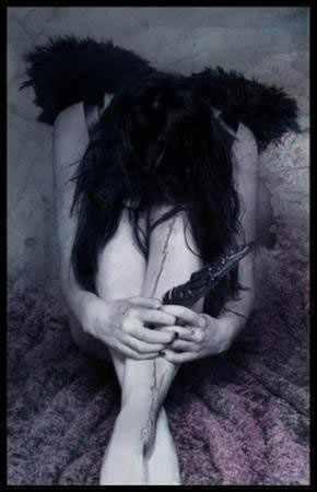 fallen angel,jessica lynn hepner,dark,broken,sad,girl,depressed