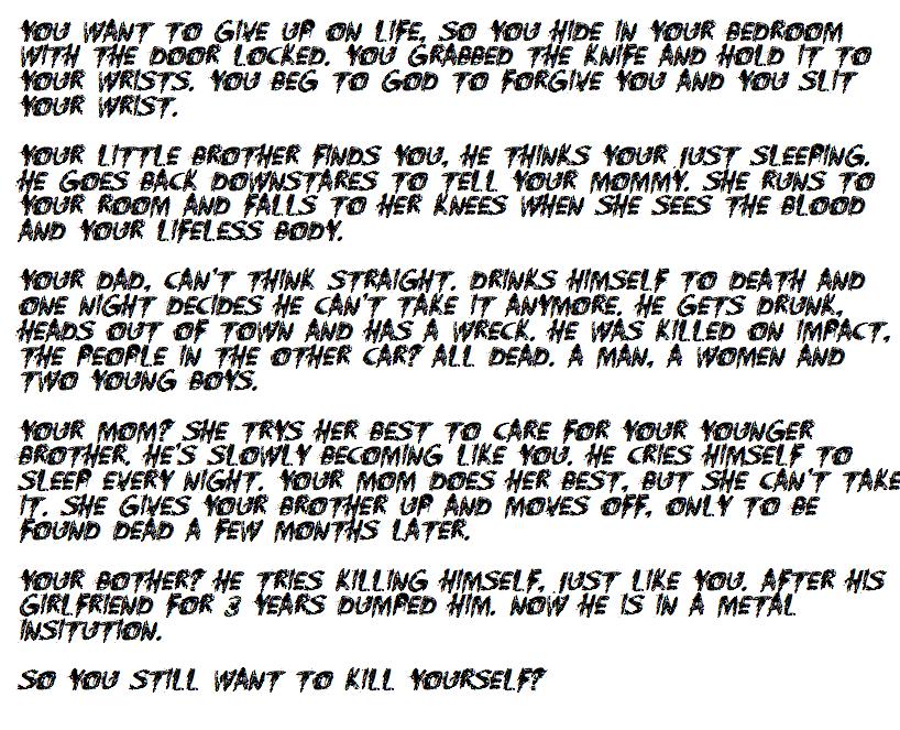 sucide,sucidal,sad,pain,never give up,keep fighting,broken,emo,scene,life