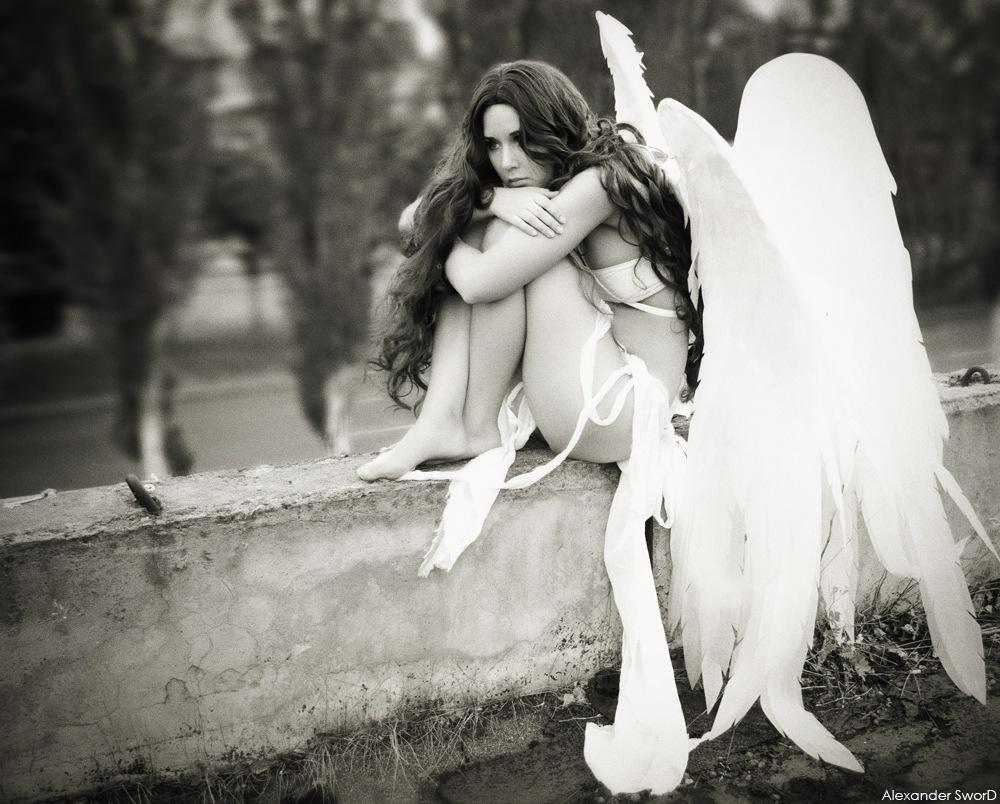 girl,angel,sad girl